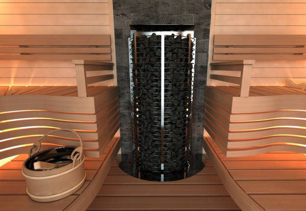 купить электрическая печь sawo tower th3-45nb-wl-p (4,5 квт, встроенный пульт, пристенная)