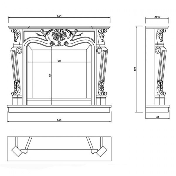 купить портал da vinci, crema marfil (crumar)