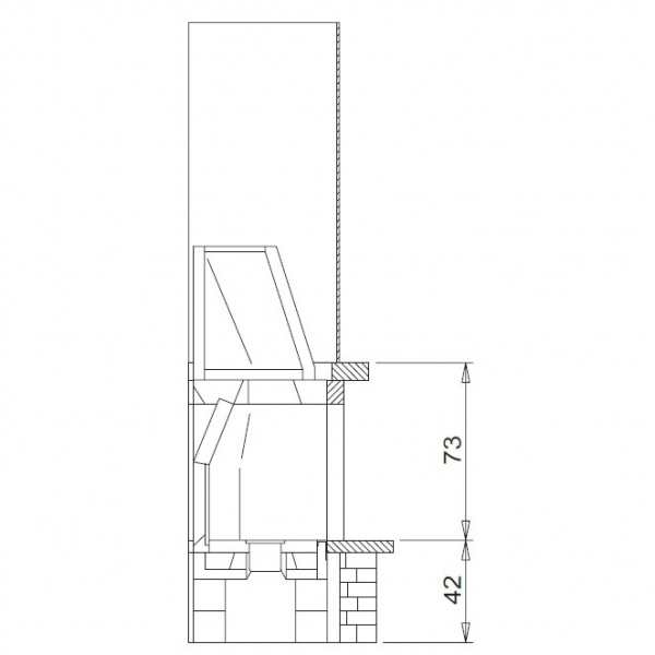 купить облицовка cordoba, с банкетой, под mbl 78 front (palazzetti)