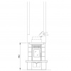 купить облицовка chicago fulli-fitted, под ecofire (palazzetti)