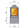 купить печь l51 df l (liseo)