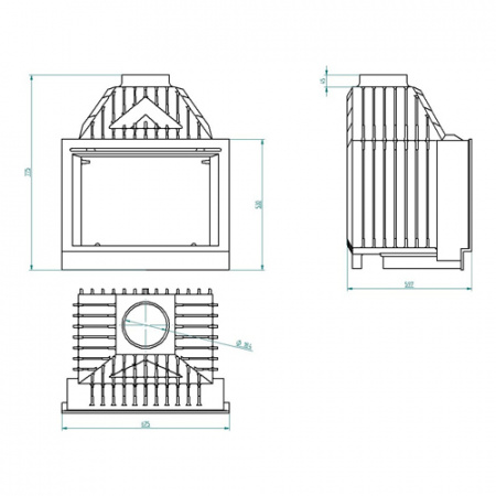 купить каминная топка tarnavva monolity 18kw primero