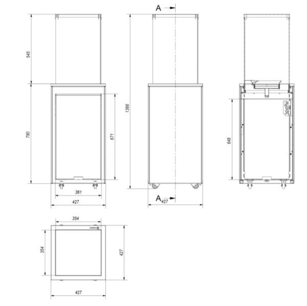 купить patio mini/m/g31/37mbar/s - сталь, с ручным управлением