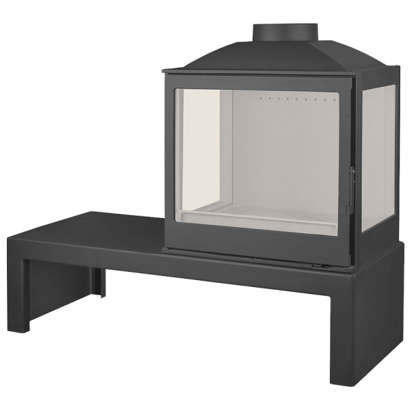 купить печь lci 5 gflr table, два боковых стекла (liseo castiron)