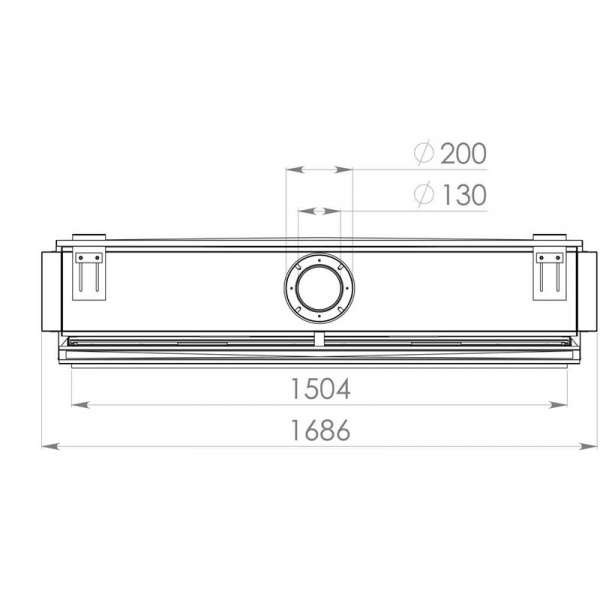 купить топка metro 150xt, сжижен.газ, камни blanco carrara (palazzetti)