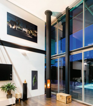 купить камин focus slimfocus on base