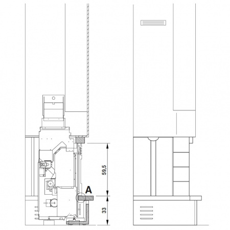 купить облицовка chicago fulli-fitted, под ecofire (palazzetti)