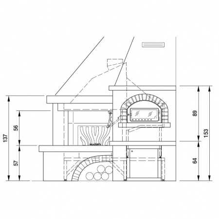 купить облицовка spoleto (palazzetti)