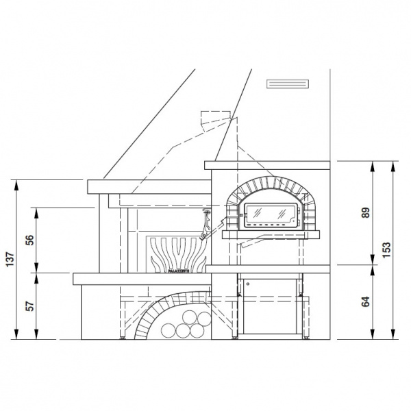 купить облицовка spoleto (palazzetti)