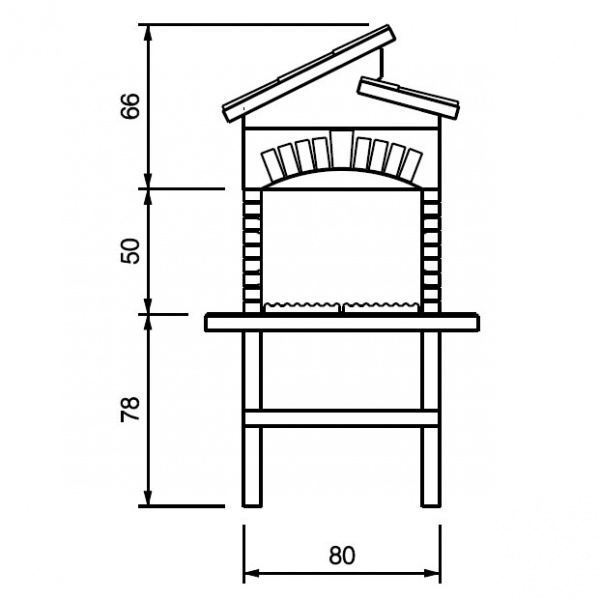купить барбекю tupai (palazzetti)