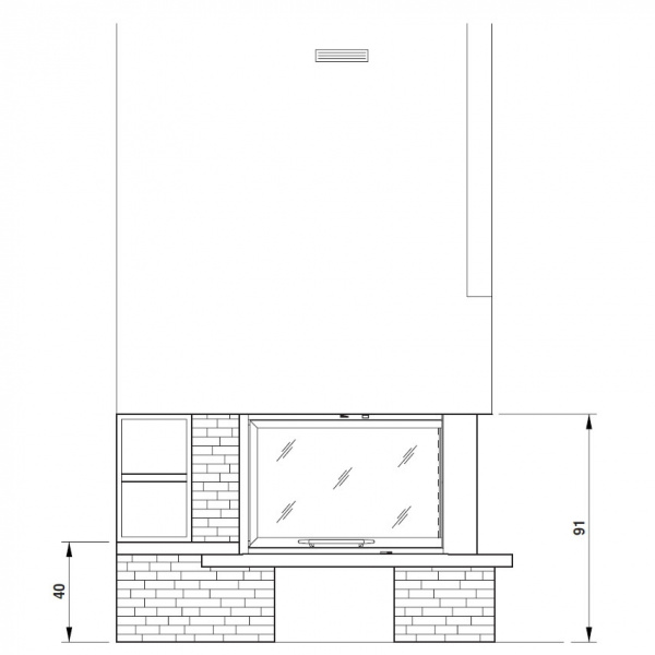 купить облицовка liverpool dx, yellow quartzite, без балки, под mbl 78 dx (palazzetti)