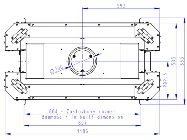 купить каминная топка romotop heat t 3g l 88.50.01