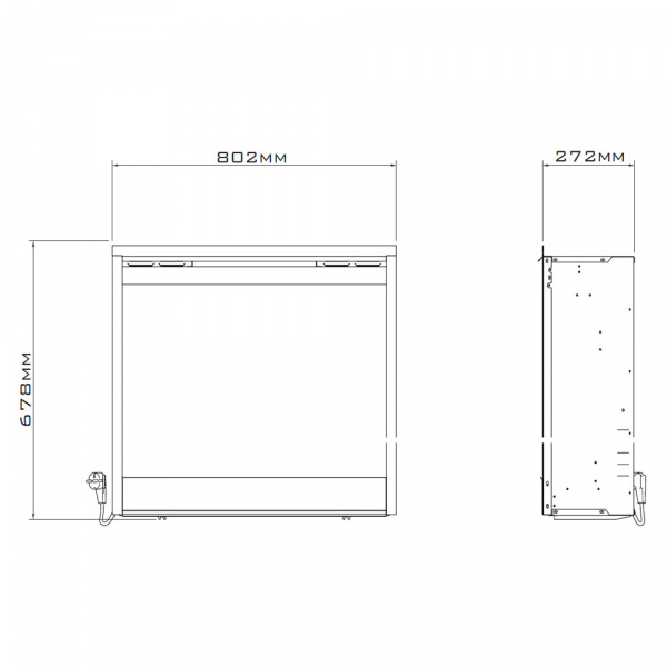 купить электрокамин symphony 30'' df3020-int (dimplex)
