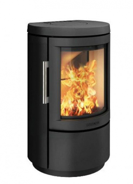 купить печь-камин hwam 2620c black
