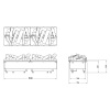 купить электрокамин cassette 500 ps, без дров (dimplex)