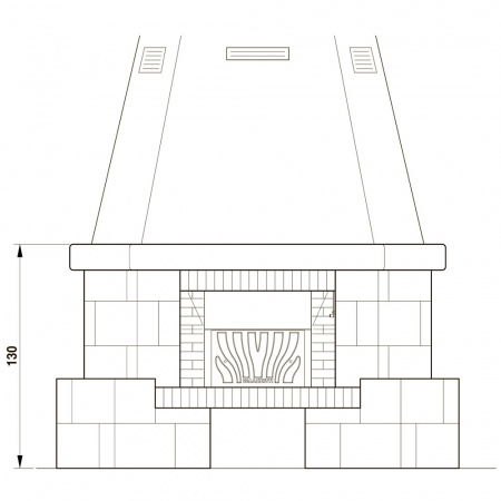 купить облицовка spello (palazzetti)