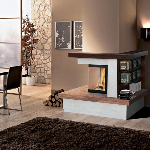 купить облицовка quarzo dx, под side plus 50x50 (edilkamin)