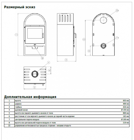 купить печь камин viking i