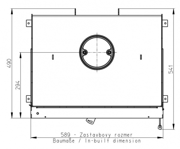 купить каминная топка romotop heat 2g 59.50.01