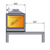купить печь l52 (liseo)