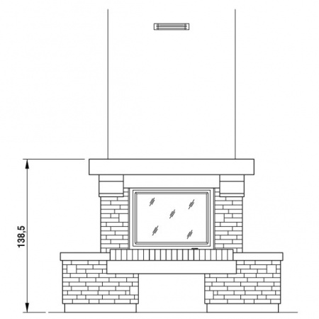 купить облицовка courmayeur fulli-fitted 86 (palazzetti)