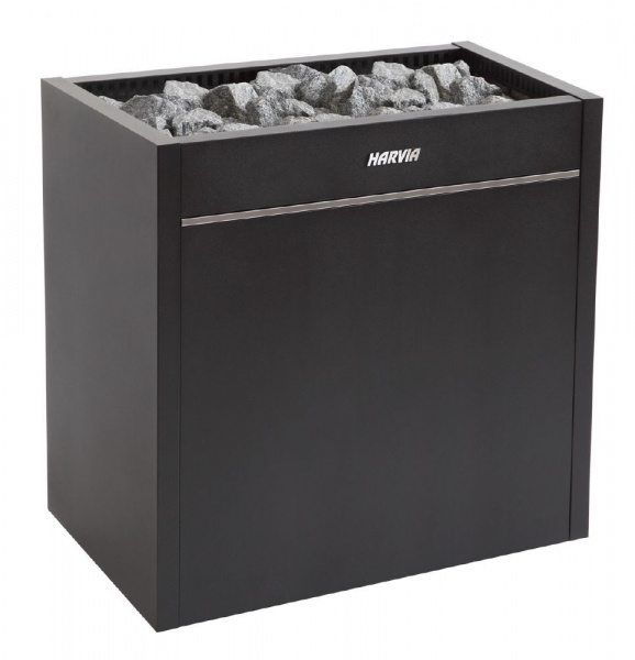 купить harvia электрическая печь virta hl220 black , 21,6 квт (без пульта управления в комплекте)