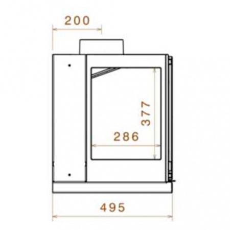 купить камин w7 rl hrc (liseo)
