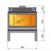 купить печь l91 l (liseo)