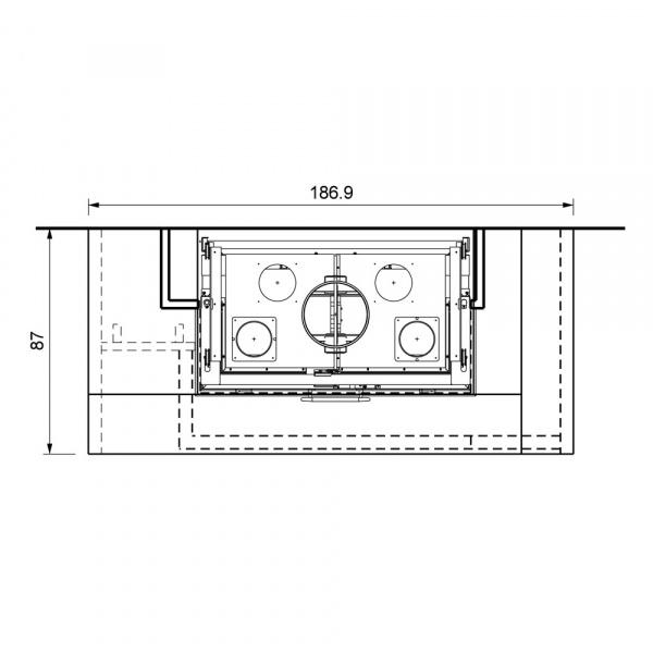 купить облицовка texas dx, под mbl 16:9 3d (palazzetti)