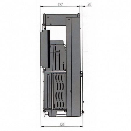 купить топка 805 flat guillotine (ferlux)