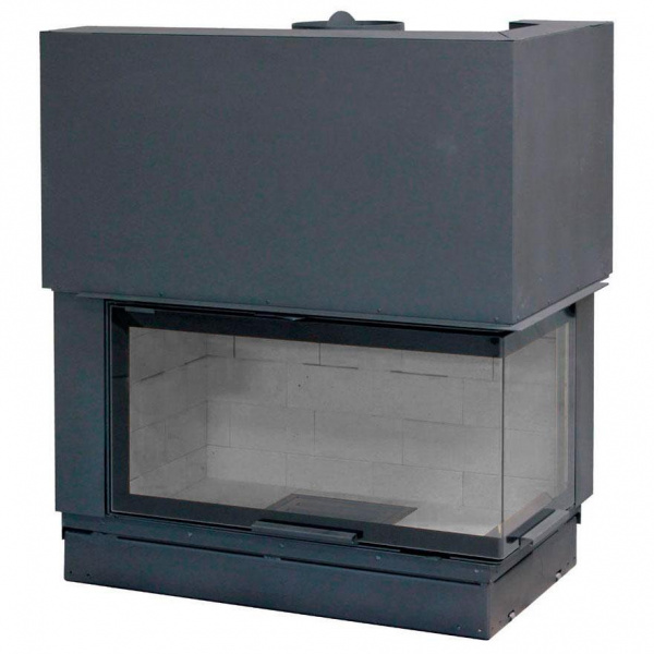 купить каминная топка h 1200 right lateral glass bg2 (axis)
