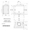 купить топка antek/deco