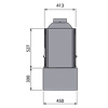 купить печь l52 df (liseo)