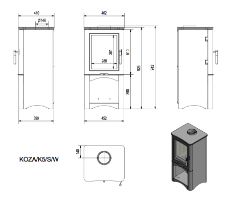 купить koza/k5/s/w