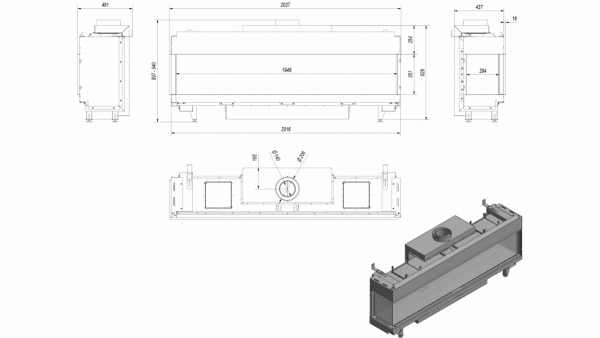 купить газовая топка leo/l/200/g31/37mbar (баллонный газ)