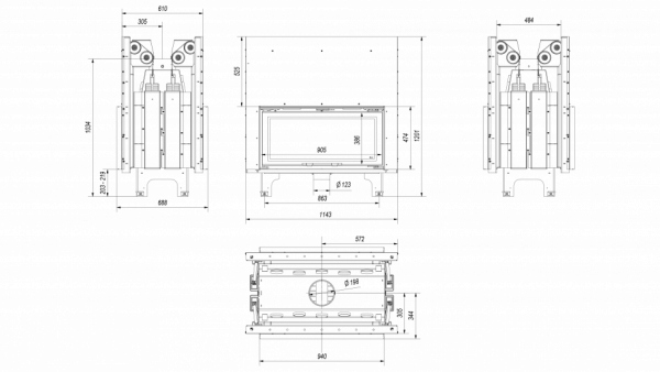купить топка mila/t/g, туннельная, 2-х сторонняя гильотина