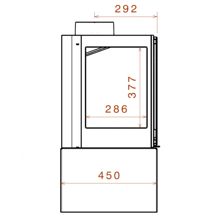 купить печь l72 rl (liseo)