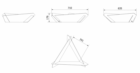 купить очаг для костра triangle