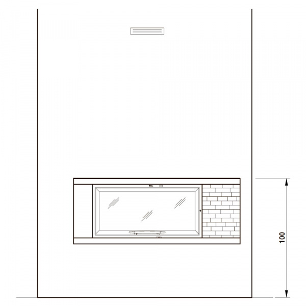 купить облицовка dover, под mbl 16:9 front (palazzetti)