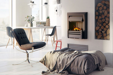 купить электрокамин brookline black (dimplex)