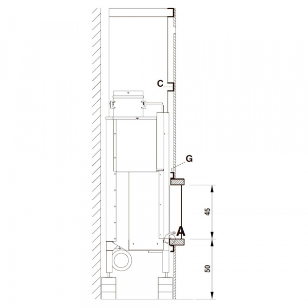 купить облицовка dover, под mbl 16:9 front (palazzetti)