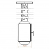 купить камин sky5 4 glasses hrc (liseo)