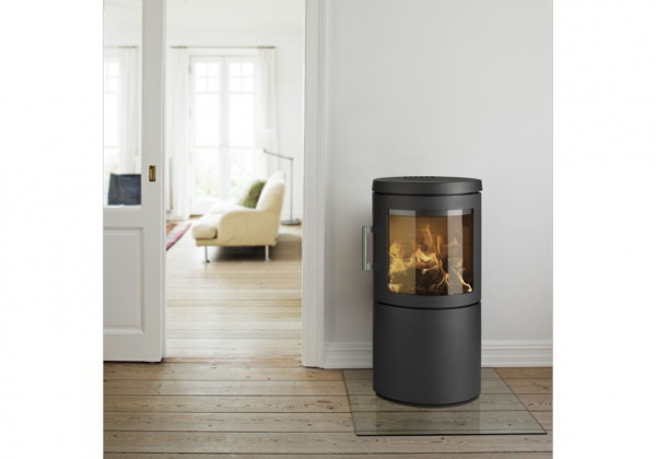 купить печь-камин hwam 3120c black