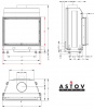 купить каминная топка astov м 700