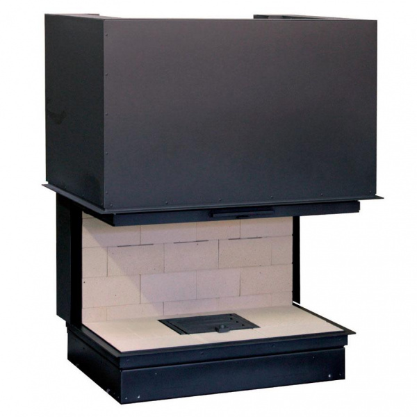 купить каминная топка h 1200 3 glasses (axis)