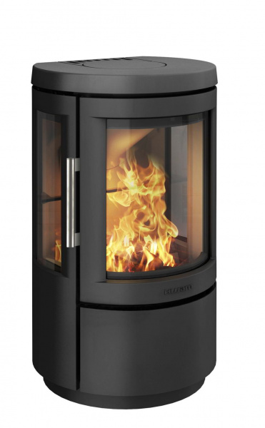купить печь-камин hwam 2610c black