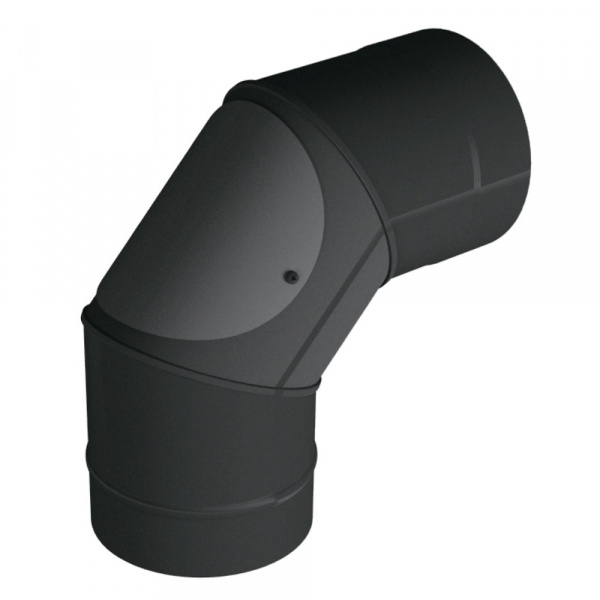 купить отвод 90° с лючком ревизии vbr d200, aisi 439 (вулкан)
