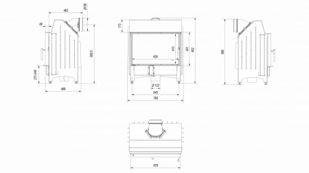 купить топка zibi/deco
