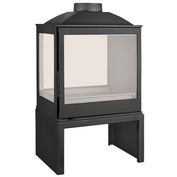 купить печь lci 5 gdfs stove, двусторонняя, стекло слева (liseo castiron)