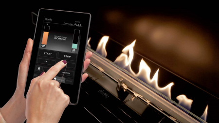 купить биокамин planika fire line electronic black